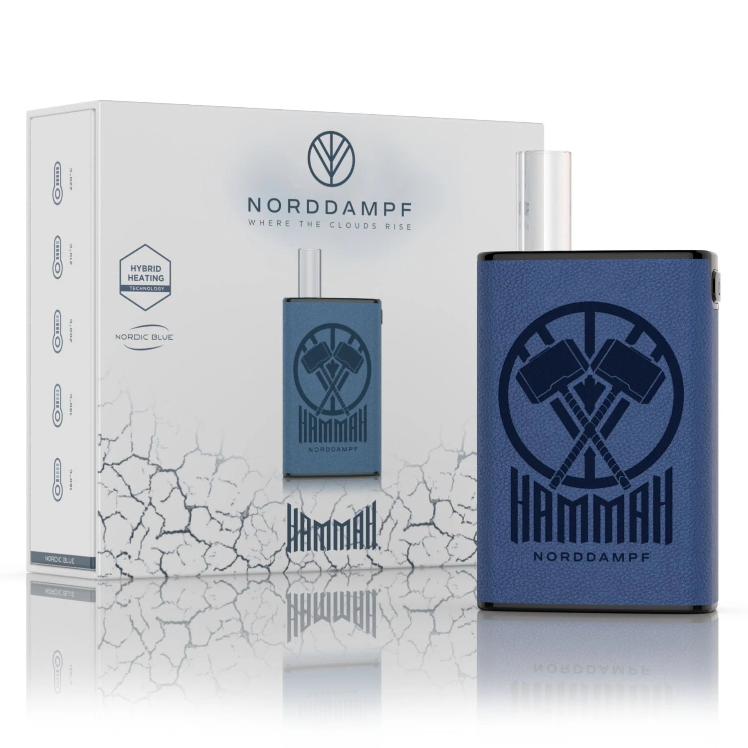 Norddampf Vaporizer Hammah - Blau & Schwarz Norddampf
